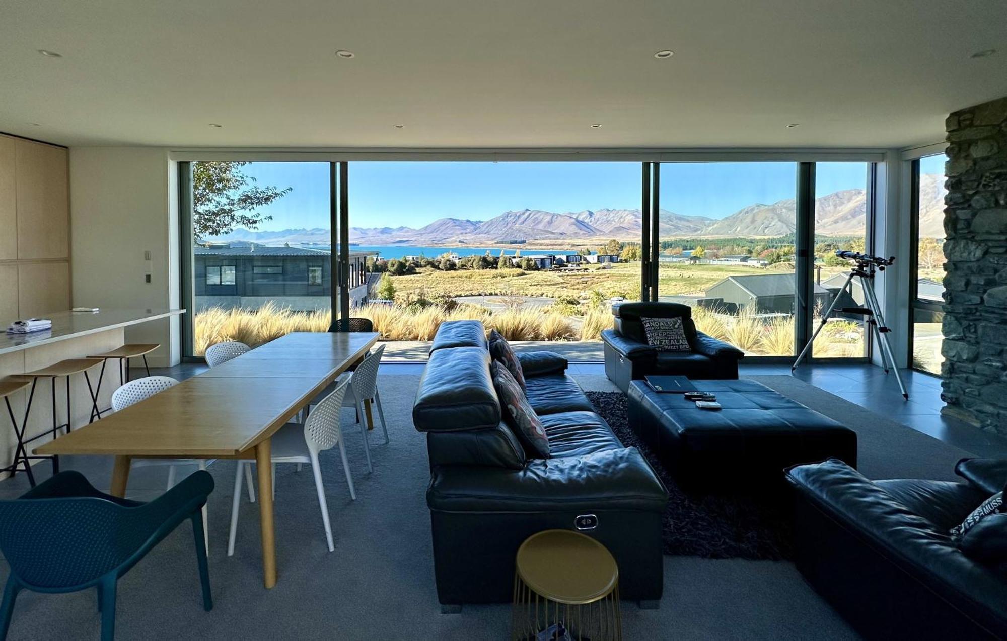 Luxury Lakeview Apartment - Lake Tekapo Luaran gambar