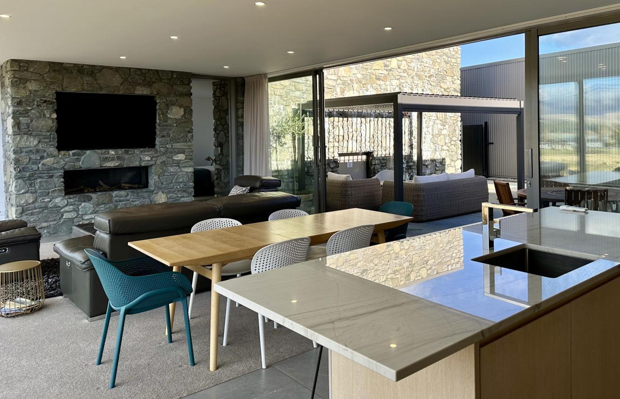 Luxury Lakeview Apartment - Lake Tekapo Luaran gambar