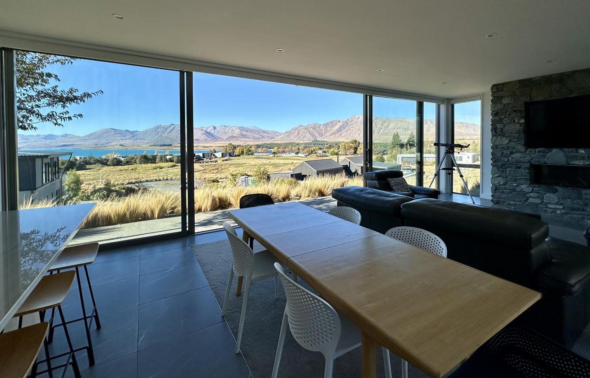 Luxury Lakeview Apartment - Lake Tekapo Luaran gambar