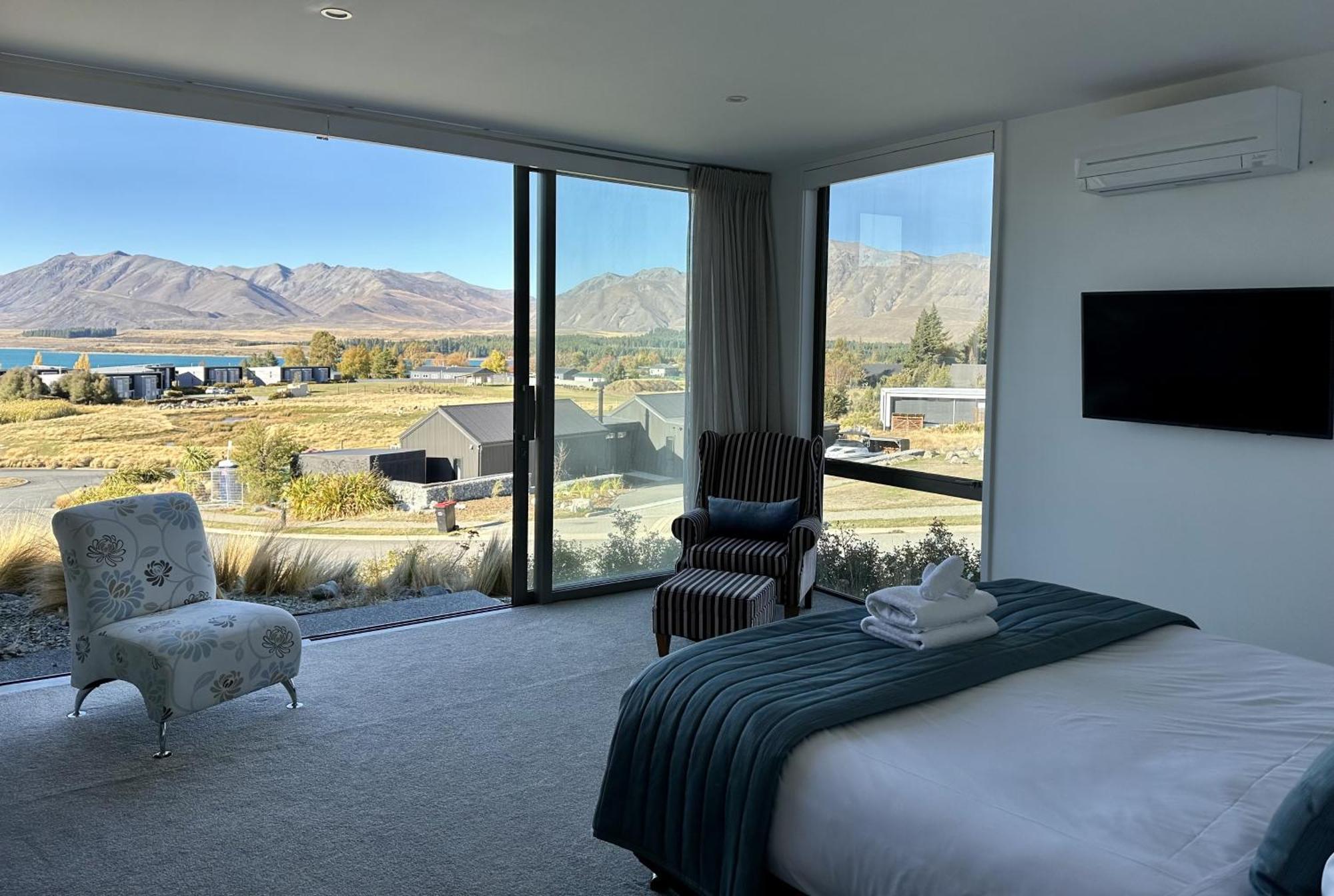 Luxury Lakeview Apartment - Lake Tekapo Luaran gambar