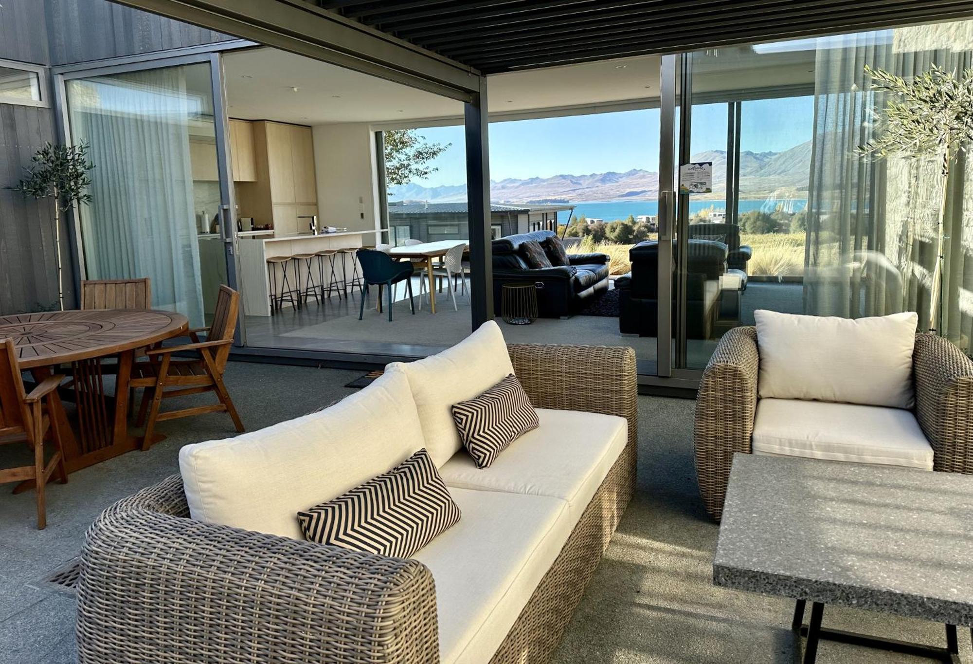 Luxury Lakeview Apartment - Lake Tekapo Luaran gambar