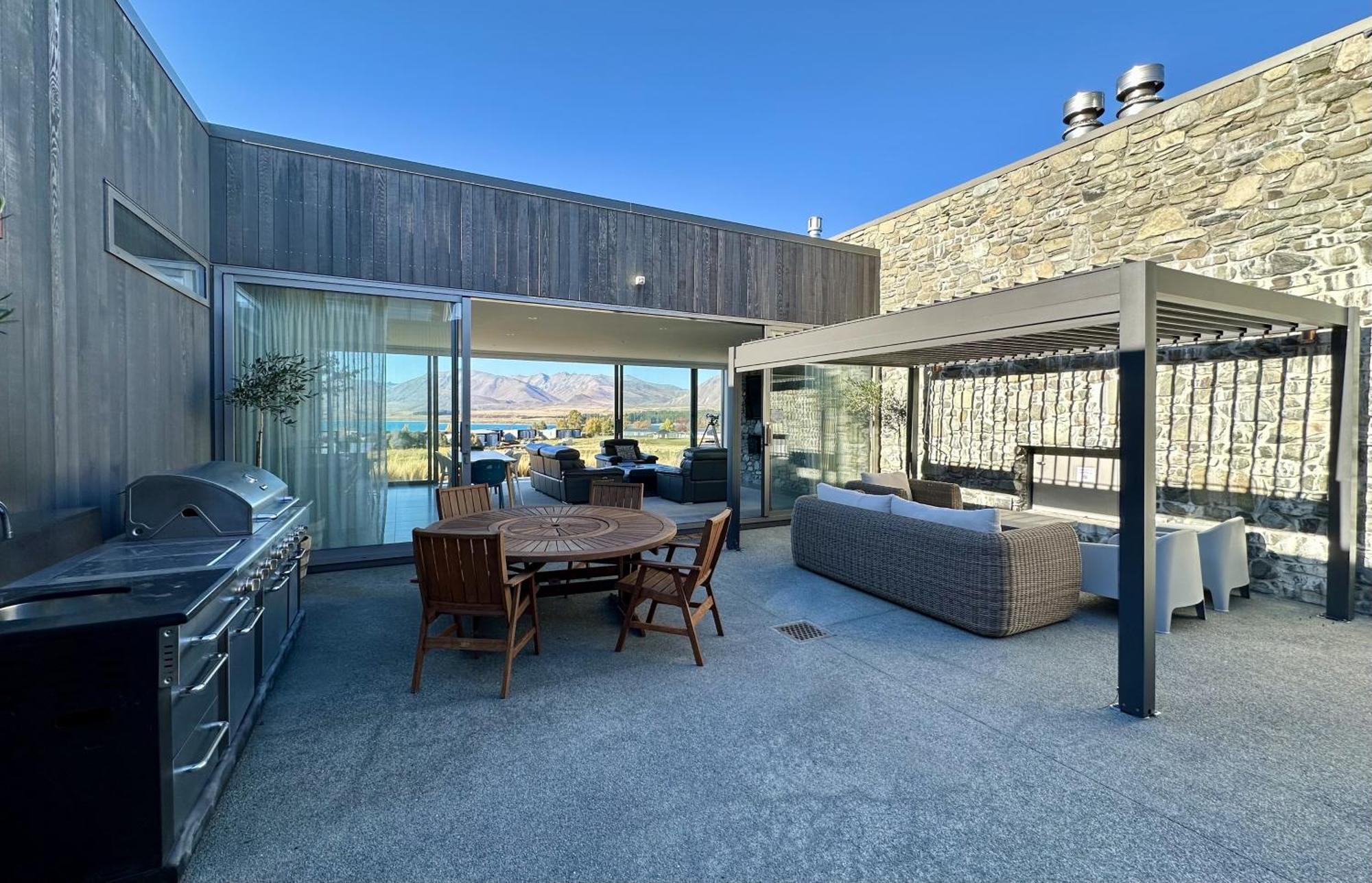 Luxury Lakeview Apartment - Lake Tekapo Luaran gambar